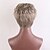 cheap Human Hair Capless Wigs-Human Hair Blend Wig Short Natural Wave Pixie Cut Short Hairstyles 2020 With Bangs Berry Natural Wave Short Side Part African American Wig Machine Made Women&#039;s 1# Strawberry Blonde / Bleach Blonde