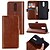 cheap Phone Cases &amp; Covers-Case For Huawei Mate 10 / Mate 10 pro / Mate 10 lite Wallet / Card Holder / with Stand Full Body Cases Solid Colored Hard Genuine Leather / Mate 9 Pro