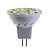 billige Spotlys med LED-6pcs 5 W 80 W LED-spotpærer 260 lm MR11 MR11 15 LED perler SMD 5060 Dekorativ Varm hvit Kjølig hvit 12 V