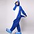 levne Kigurumi pyžama-Dospělé Pyžama Kigurumi Shark Zvířecí Pyžamo Onesie Flanel Fleece Cosplay Pro Dámy a pánové Animal Sleepwear Karikatura Festival / Svátek Kostýmy