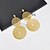 cheap Earrings-Women&#039;s Stud Earrings Drop Earrings Classic Fashion Earrings Jewelry Gold / Silver For Formal Festival 1 Pair