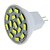 billige Lyspærer-1pc 1.5 W LED-spotpærer 450-500 lm G4 MR11 15 LED perler SMD 5730 Varm hvit Kjølig hvit 24 V