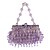 halpa Kirjekuori- ja iltalaukut-Women&#039;s Crystals / Sequin Polyester Evening Bag Rhinestone Crystal Evening Bags Solid Color Light Purple / Sky Blue / Coffee