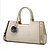 cheap Handbag &amp; Totes-Women&#039;s Zipper PU Top Handle Bag Black / Wine / Gold