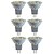 billige Spotlys med LED-6pcs 5 W 80 W LED-spotpærer 260 lm MR11 MR11 15 LED perler SMD 5060 Dekorativ Varm hvit Kjølig hvit 12 V