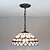 cheap Island Lights-30 cm Multi-shade / Creative Pendant Light Glass Glass Sputnik Painted Finishes Tiffany 110-120V / 220-240V