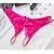 cheap Panties-Women&#039;s Erotic Ultra Sexy Panty Solid Colored Low Waist Blushing Pink Fuchsia Red One-Size