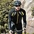cheap Men&#039;s Jackets &amp; Gilets-SANTIC Men&#039;s Cycling Jacket Bike Jacket Jersey Top Windproof Thermal Soft shell Reflective Inner Fleece Lining Breathable Patchwork Spandex Winter Yellow  Black  Mountain Semi-Form Fit Bike Wear