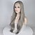 cheap Synthetic Lace Wigs-Synthetic Lace Front Wig Curly Free Part Lace Front Wig Long Grey Synthetic Hair 18-26 inch Women&#039;s Adjustable Lace Heat Resistant Dark Gray