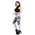 お買い得  新機能-Women&#039;s Jogger Pants Joggers Yoga Pants Track Pants Sports Pants Seamless Reactive Print Light Grey Spandex Zumba Running Workout Tights Bottoms Plus Size Sport Activewear Butt Lift Soft / Stretchy
