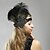 halpa ヒストリカル＆ビンテージコスチューム-The Great Gatsby Charleston Roaring 20s Vintage 1920s The Great Gatsby Flapper Headband Headwear Women&#039;s Tassel Fringe Costume Head Jewelry Green Vintage Cosplay