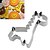 billige Småkageværktøjer-giraffekage cutters kiks rustfrit stål kage skimmel diy bagning værktøj