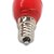 preiswerte Leuchtbirnen-1pc 0.5 W LED Kerzen-Glühbirnen 30 lm E12 C35 6 LED-Perlen Dip - Leuchtdiode Dekorativ Rot 100-240 V / RoHs
