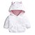 economico Top-Bambino Da ragazza Giubbino e cappotto Essenziale Giornaliero Cotone Rosa Verde Bianco Tinta unita Manica lunga / Bambino (1-4 anni)