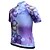 cheap Women&#039;s Cycling Clothing-JESOCYCLING Women&#039;s Short Sleeve Cycling Jersey - Purple Floral / Botanical Plus Size Bike Jersey Top Breathable Quick Dry Back Pocket Sports 100% Polyester Mountain Bike MTB Road Bike Cycling