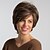 cheap Synthetic Trendy Wigs-Synthetic Wig Natural Straight Bob Pixie Cut Wig Medium Length Brown Synthetic Hair 10 inch Women&#039;s Fashionable Design New Arrival Natural Hairline Brown MAYSU