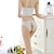 cheap Sexy Bodies-Women&#039;s Panties 1 PC Spandex Cut Out Lace White Black / Low Waist / Brief