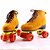 tanie Rolki-Roller Skates Adults&#039; Well-ventilated, Durable, Wheels Light up Black, Yellow Roller Skating