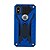 abordables Coques iPhone-Case For Apple iPhone XS / iPhone XR / iPhone XS Max Shockproof / with Stand Back Cover Solid Colored / Armor Hard PC