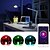 olcso LED-es okosizzók-hkv® 4.5w e27 rgbw led lámpa bluetooth intelligens világító lámpa solor változás dimmable otthoni szálloda