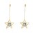 cheap Designer Jewelry-Earrings Cubic Zirconia Copper For Women&#039;s Star Elegant Simple Style Fashion Party Daily High Quality Metal Star 1 Pair / S925 Sterling Silver