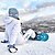 billiga Skid- och snowboardkläder-BEIQIU Herr Skidjacka och -byxor Vintersport Håller värmen Vattentät Vindtät Bomull POLY Träningsdräkter Skidkläder