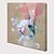 billige Abstrakte malerier-Hang malte oljemaleri Håndmalte - Abstrakt Pop Kunst Moderne Uten Indre Ramme