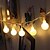 preiswerte LED Lichterketten-10m Leuchtgirlanden 100 LEDs LED Diode 1pc Warmes Weiß RGB Weiß Wasserfest Weihnachten Dekorativ / IP65