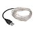 olcso LED szalagfények-10m Flexible LED Light Strips Outdoor String Lights 100 LEDs SMD 0603 1pc Warm White White Multi Color Waterproof USB Party USB Powered