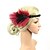 billige תחפושות מהעולם הישן-The Great Gatsby Charleston Roaring 20s Vintage 1920s The Great Gatsby Headpiece Flapper Headband Women&#039;s Tassel Fringe Costume Head Jewelry Golden / White / Black Vintage Cosplay Party Prom