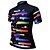 abordables Ropa de ciclismo para mujer-JESOCYCLING Mujer Manga Corta Maillot de Ciclismo Verano Poliéster Negro Gracioso Bicicleta Camiseta / Maillot Cima Ciclismo de Montaña Ciclismo de Pista Secado rápido Dispersor de humedad / Elástico