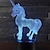 cheap Décor &amp; Night Lights-Beautiful Unicorn Romantic Gift 3D LED Table Lamp 7 Color Change Night Light Room Decor Lustre Holiday Girlfriend Kids Toys