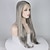 cheap Synthetic Lace Wigs-Synthetic Lace Front Wig Curly Free Part Lace Front Wig Long Grey Synthetic Hair 18-26 inch Women&#039;s Adjustable Lace Heat Resistant Dark Gray