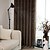 cheap Curtains Drapes-Modern Blackout Curtains Drapes Two Panels Curtain / Jacquard / Bedroom