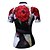voordelige Herenkleding sets-Women&#039;s Short Sleeve Cycling Jersey with Shorts Polyester Red Floral Botanical Bike Clothing Suit Quick Dry Moisture Wicking Sports Floral Botanical Mountain Bike MTB Road Bike Cycling Clothing