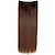 preiswerte Clip-in-Erweiterungen-Haarverlängerungen Glatt Klassisch Synthetische Haare Echthaar Haarverlängerungen Damen Hellgolden