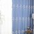 abordables Cortinas y cortinajes-Cortinas bordadas de estilo pastoral de dos paneles para sala de estar, dormitorio, comedor, estudio, cortinas para habitación de niños