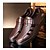 Χαμηλού Κόστους Ανδρικά Σανδάλια-Ανδρικά Σανδάλια Παπούτσια άνεσης Καθημερινά Νάπα Leather Μαύρο Καφέ Καλοκαίρι