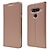 رخيصةأون جراب للهواتف الأخرى-Case For LGV60 ThinQ 5G  V50  K50S  Card Holder / with Stand / Flip Full Body Cases Solid Colored Hard PU Leather Case for LG G8S  G8X ThinQ  K40  G8 K8 2018