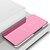 Χαμηλού Κόστους iPhone Cases-Case For Apple iPhone X with Stand / Mirror / Flip Full Body Cases Solid Colored Hard PU Leather