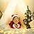 cheap Santa Suits &amp; Christmas Costumes-Christmas Dress Santa Clothes Kids Girls&#039; Christmas Christmas Festival / Holiday Plush Fabric Light Red Carnival Costumes Christmas / Cap / Cap