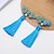 cheap Headpieces-Fabrics Hair Clip / Hair Accessory with Tassel 2pcs Wedding / Special Occasion Headpiece