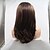 cheap Synthetic Lace Wigs-Synthetic Lace Front Wig Loose Curl Layered Haircut Lace Front Wig Long Chestnut Brown Synthetic Hair 18 inch Women&#039;s Women Brown Sylvia
