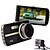 tanie Wideorejestratory samochodowe-H83 1080P / Full HD 1920 x 1080 Rejestrator samochodowy 120 stopni / 140 stopni Szeroki kąt 12.0MP CMOS 4 in IPS Dash Cam z Night Vision / Czujnik przyspieszenia / Tryb parkingowy 1 dioda LED / WDR