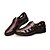 Χαμηλού Κόστους Ανδρικά Σανδάλια-Ανδρικά Σανδάλια Παπούτσια άνεσης Καθημερινά Νάπα Leather Μαύρο Καφέ Καλοκαίρι