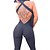 cheap Exercise, Fitness &amp; Yoga-Women&#039;s Tracksuit Workout Jumpsuit Scrunch Butt Ruched Butt Lifting Leggings Bodysuit Romper Solid Color White Black Yoga Fitness Gym Workout Jacquard Tummy Control 4 Way Stretch Breathable High Waist