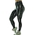 ieftine Jambiere și colanți de yoga-Pentru femei Pantaloni de yoga Controlul abdomenului Lift Fesier Uscare rapidă Talie Înaltă Fitness Gimnastică antrenament Alergat Dresuri Ciclism Jambiere Pantaloni Imprimare 3D Negru Auriu Roșu
