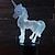 Недорогие Декор и ночники-Beautiful Unicorn Romantic Gift 3D LED Table Lamp 7 Color Change Night Light Room Decor Lustre Holiday Girlfriend Kids Toys