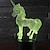 Недорогие Декор и ночники-Beautiful Unicorn Romantic Gift 3D LED Table Lamp 7 Color Change Night Light Room Decor Lustre Holiday Girlfriend Kids Toys