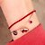 olcso Designer ékszerek-Braided Bracelet - Rose Gold Plated Lucky Traditional / Vintage, Good Luck, New Year&#039;s Red For Daily Festival Women&#039;s